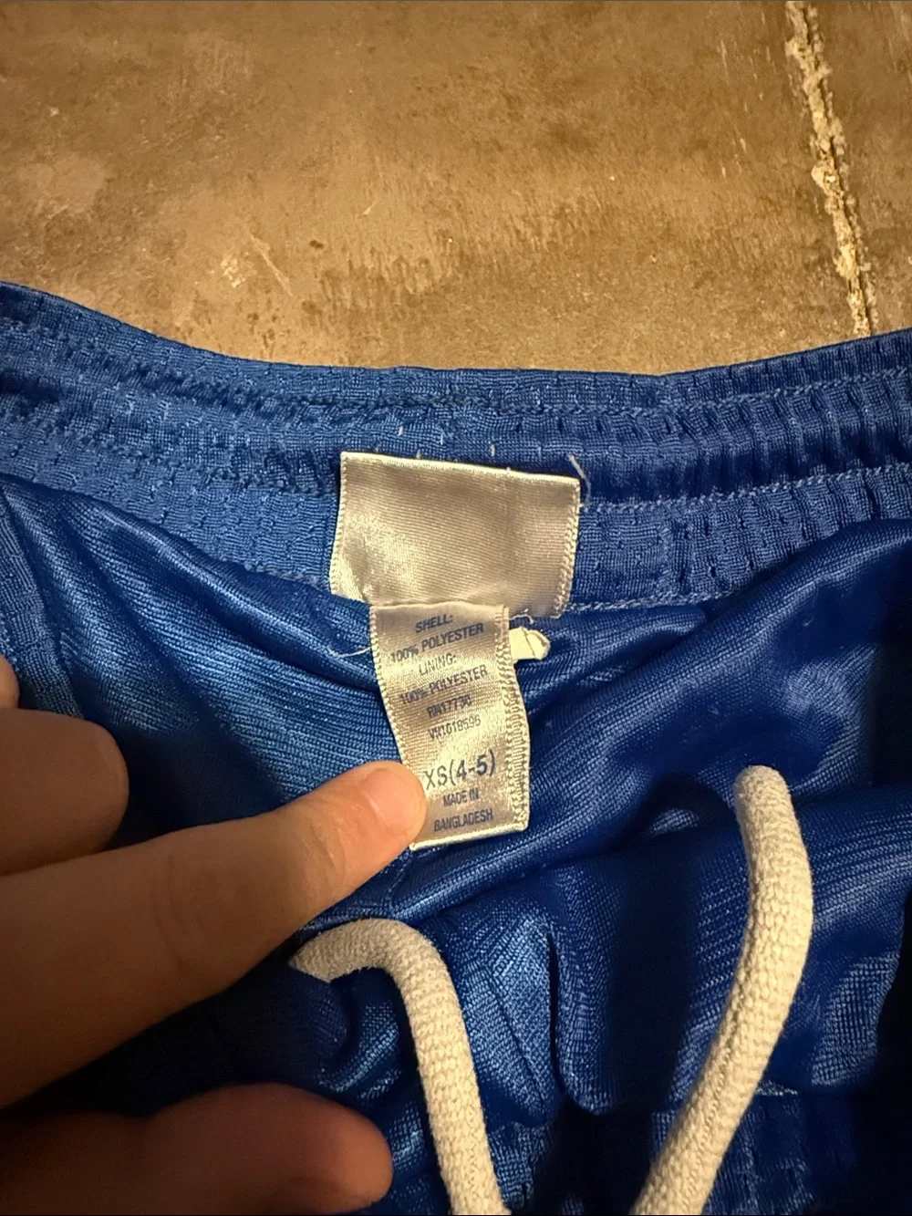 Prospirit Boys Blue Mesh Athletic Shorts